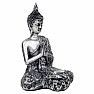 Buddha meditating Thai statuette with a candle holder 20.5 cm