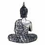 Buddha meditating Thai statuette with a candle holder 20.5 cm