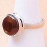 Agate Mexican Fire Ring Silver Ag 925 LOT10