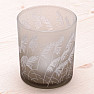 Candlestick glass for gray tea candles