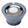 Talc gray oven with stainless steel strainer