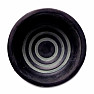 Incense stick holder Bowl black symbol Om