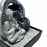 Room fountain Praying Buddha gray 18 cm