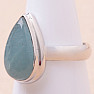 Aquamarine silver ring Ag 925 R1616