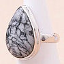 Pinolite silver ring Ag 925 R162