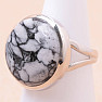 Pinolite silver ring Ag 925 R163