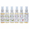 Aromafume Set of 6 home air fresheners with white sage spray 6 x 50 ml