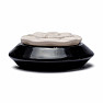 Ceramic aroma diffuser Lotus flower black