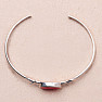 Indian ruby - modified bracelet silver Ag 925 R205