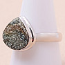 Pyrite rainbow ring silver Ag 925 R230