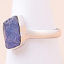 Tanzanite raw ring silver Ag 925 LOT250