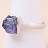 Tanzanite raw ring silver Ag 925 LOT263