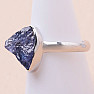 Tanzanite raw ring silver Ag 925 LOT276