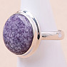 Lepidolite ring silver Ag 925 R285