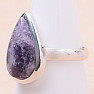 Lepidolite ring silver Ag 925 R294