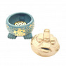 Three-legged frog ceramic censer