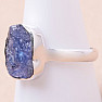 Tanzanite raw ring silver Ag 925 LOT315