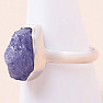 Tanzanite raw ring silver Ag 925 LOT337