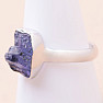 Tanzanite raw ring silver Ag 925 LOT346