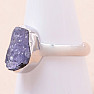 Tanzanite raw ring silver Ag 925 LOT367