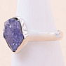 Tanzanite raw ring silver Ag 925 LOT374