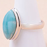 Larimar ring silver Ag 925 LOT375