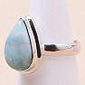 Larimar ring silver Ag 925 LOT376