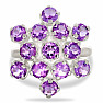 Amethyst ring silver Ag 925 R5097A