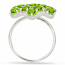 Olivine ring silver Ag 925 R5097P