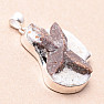 Staurolite pendant silver Ag 925 P455