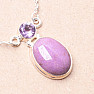 Phosphosiderite necklace silver Ag 925 46279