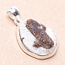 Staurolite pendant silver Ag 925 P483