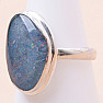 Opal Australian triplet ring silver Ag 925 48537