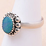 Opal Australian ring with a decorative frame silver Ag 925 LOT5