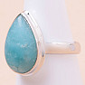 Smithsonite silver ring Ag 925 R523