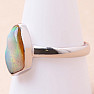 Opal Ethiopian raw ring silver Ag 925 LOT56