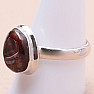 Agate Mexican Fire Ring Silver Ag 925 R606