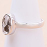 Herkimer diamond ring silver Ag 925 LOT63