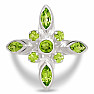 Olivine ring silver Ag 925 R5063P