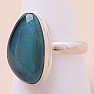 Opal Australian triplet ring silver Ag 925 63684