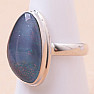 Opal Australian triplet ring silver Ag 925 63687