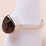 Agate Mexican Fire Ring Silver Ag 925 R640