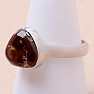 Agate Mexican Fire Ring Silver Ag 925 R644