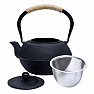 Japanese black iron teapot Tetsubin 1200 ml