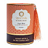 Scented candle in glass Ayurveda Kapha dosha with the scent of sage and mint