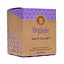 Organic Goodness Sage and lavender luxury scented candle 200 g