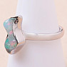 Opal Ethiopian raw ring silver Ag 925 LOT65