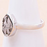 Herkimer diamond ring silver Ag 925 LOT67