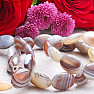 Agate Botswana oval bracelet luxury AA quality