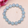 Aquamarine bracelet made of large beads 12 - 14 mm